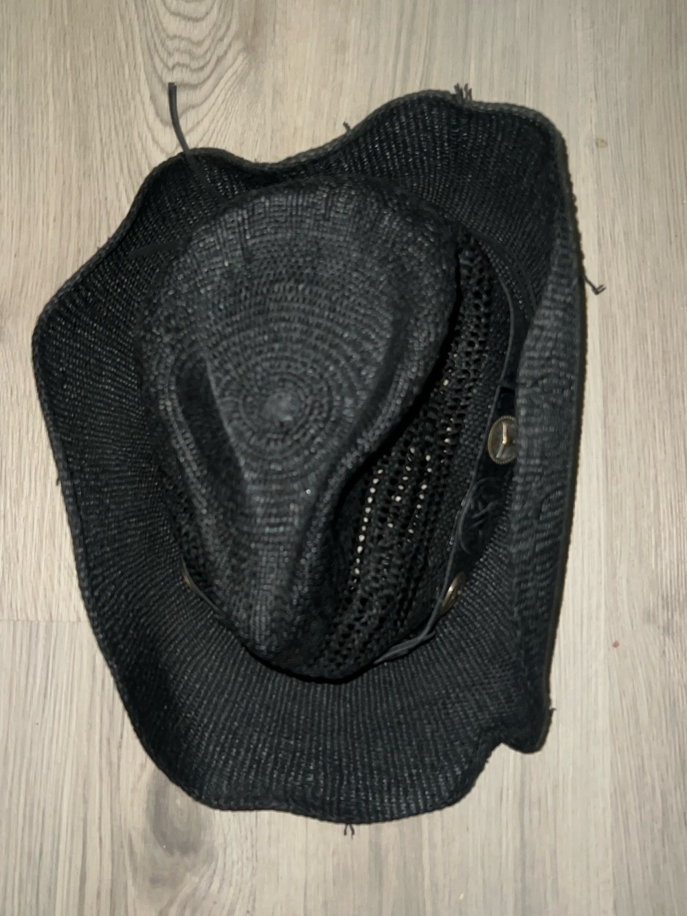 Urban Outfitters Black Cowboy Hat – One Size
